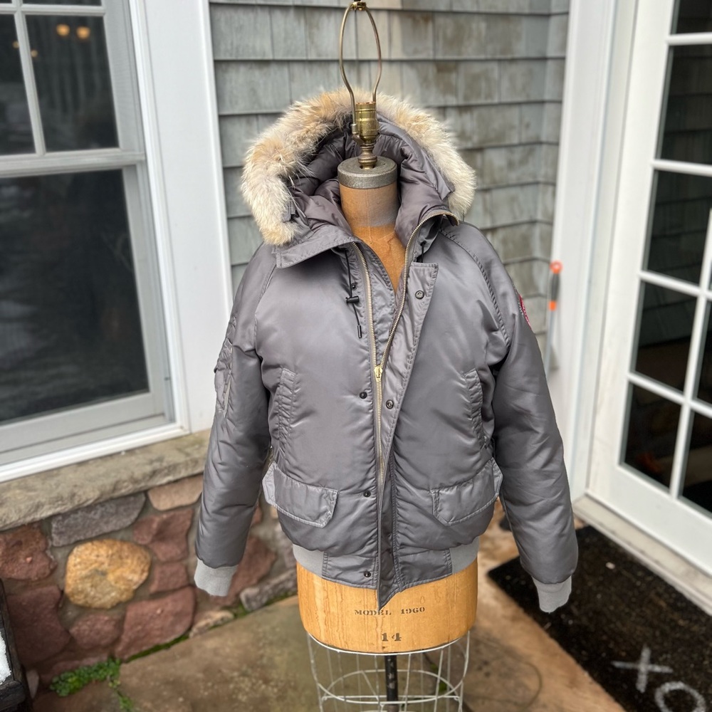 CANADA GOOSE x OVO CHILLIWACK BOMBER SIZE M STEEL GRAY